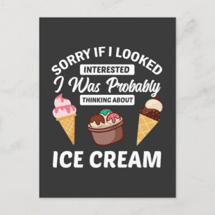 Es tut mir leid, wenn ich interessiert war postkarte