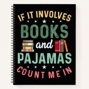 ES UMFASST BÜCHER & PAJAMAS MICH IM Funny Read