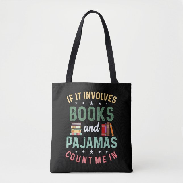 ES UMFASST BÜCHER & PAJAMAS MICH IM Funny Read (Vorderseite)