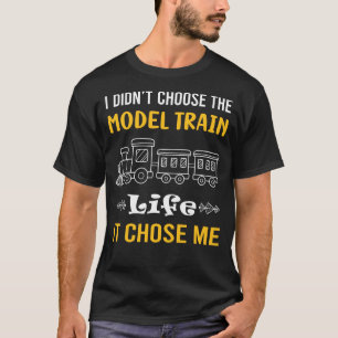 Es wählte mich Modell Zug Züge Eisenbahn Bahn T-Shirt