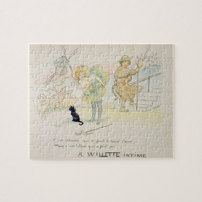 'Es war Abadie, das das Sacre-Coeur machte, aber Puzzle (Horizontal)