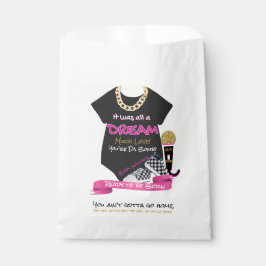 Es war alles ein Traum| 90er Hip Hop Pink & Gold Geschenktütchen