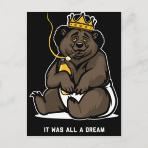 Es war alles ein Traum Postkarte