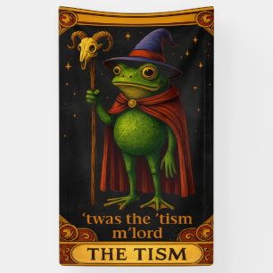 Es war das 'Tismus M'Lord Frosch Meme Autismus-Bew Banner