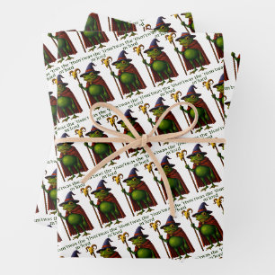 Es war das 'Tismus M'Lord Frosch Meme Autismus-Bew Geschenkpapier Set
