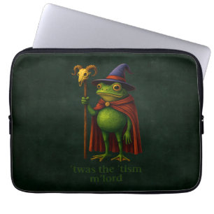 Es war das 'Tismus M'Lord Frosch Meme Autismus-Bew Laptopschutzhülle