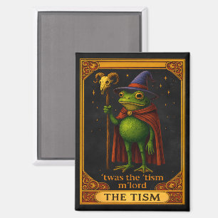 Es war das 'Tismus M'Lord Frosch Meme Autismus-Bew Magnet