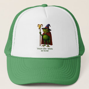 Es war das 'Tismus M'Lord Frosch Meme Autismus-Bew Truckerkappe