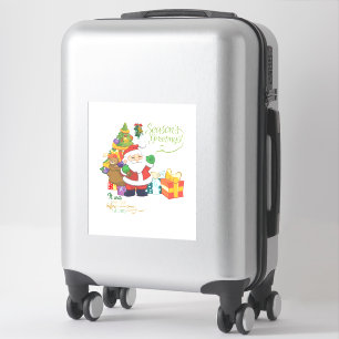 Es war die Nacht vor dem benutzerdefinierten Schni Aufkleber