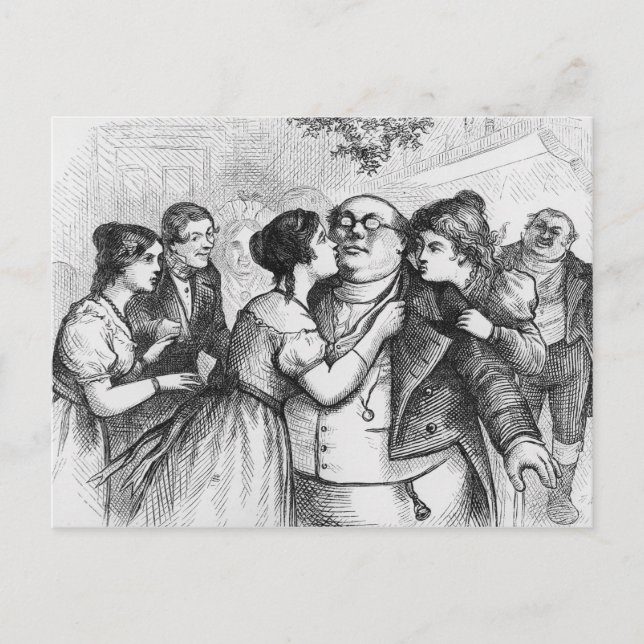 Es war eine angenehme Sache, zum von Herrn Postkarte (Vorderseite)