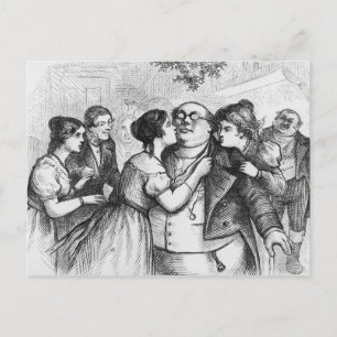 Es war eine angenehme Sache, zum von Herrn Postkarte