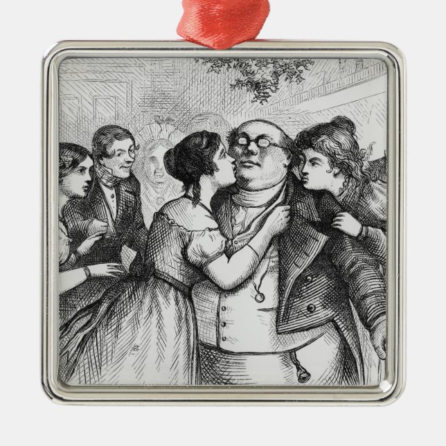 Es war eine angenehme Sache, zum von Herrn Silbernes Ornament (Vorne)