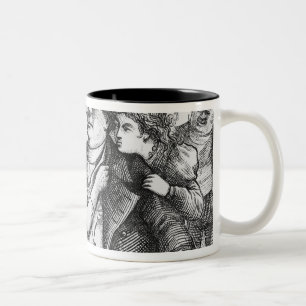 Es war eine angenehme Sache, zum von Herrn Zweifarbige Tasse