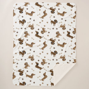 Es war eine lange Dackel Sherpadecke