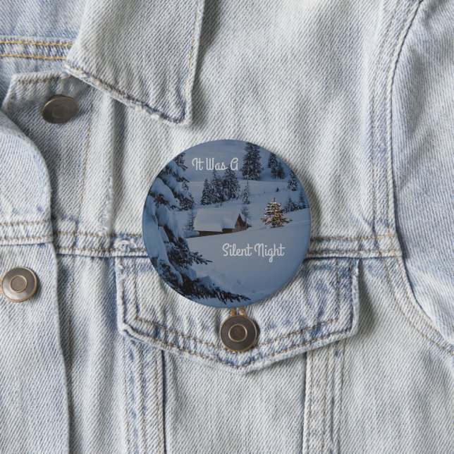 Es war eine stille Nacht Button (Beispiel)