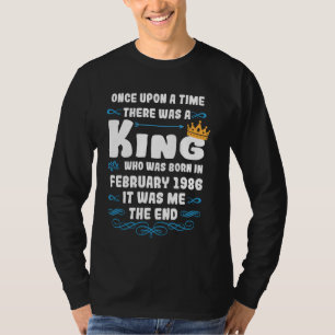 Es war einmal ein König. Februar 1986 B T-Shirt