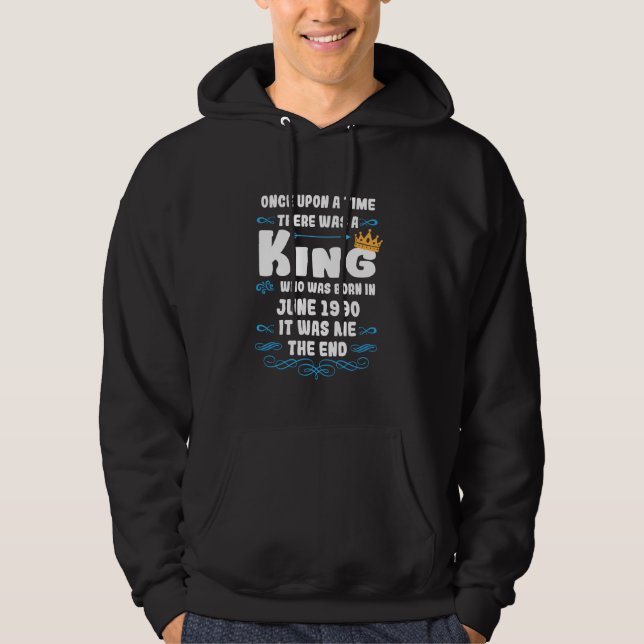 Es war einmal ein König. Juni 1990 Geburt Hoodie (Vorderseite)