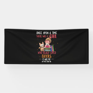Es war einmal ein Mädchen, das wirklich Bücher mac Banner