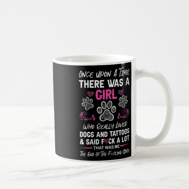 Es war einmal ein Mädchen und ein Hund Kaffeetasse (Rechts)