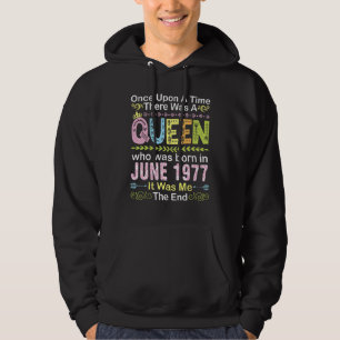 Es war einmal eine Königin, die auf J Geboren war Hoodie