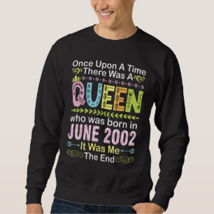Es war einmal eine Königin, die auf J Geboren war Sweatshirt