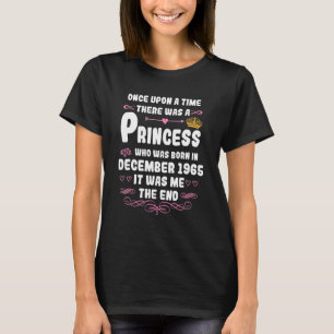 Es war einmal eine Prinzessin am 19. Dezember T-Shirt