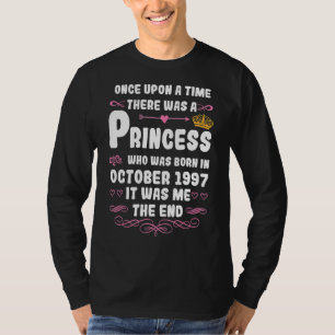 Es war einmal eine Prinzessin im Oktober 1997 T-Shirt
