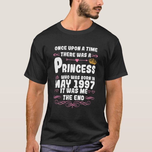 Es war einmal eine Prinzessin. Mai 1997 Bi T-Shirt (Vorderseite)