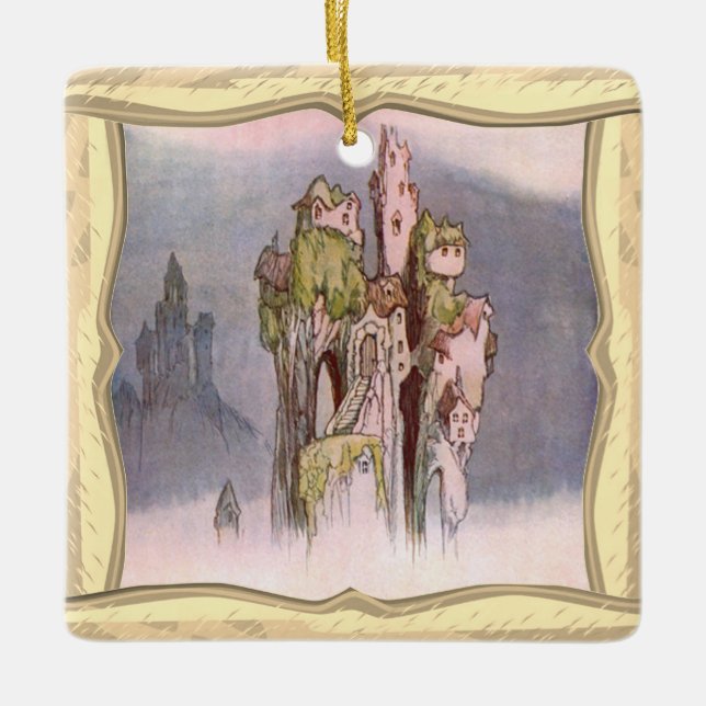 Es war einmal Keramik-Ornament Keramikornament (Vorderseite)