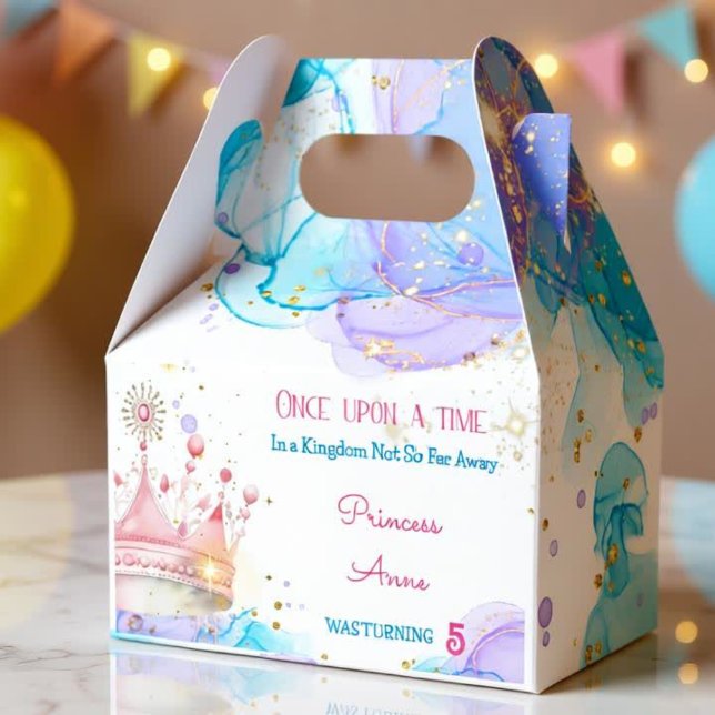 Es war einmal, Prinzessin Geburtstag Geschenkschachtel (Von Creator hochgeladen)