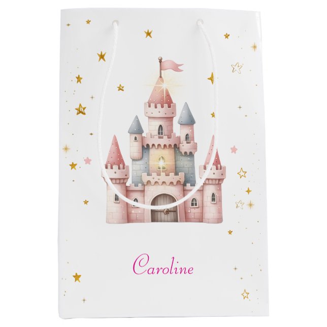 Es war einmal, Prinzessin Geburtstag Mittlere Geschenktüte (Vorderseite)