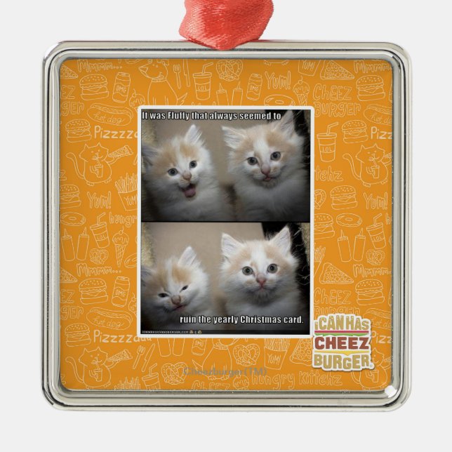 Es war flaumig silbernes ornament (Vorne)