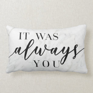 Es war immer deine Liebe Throw Kissen