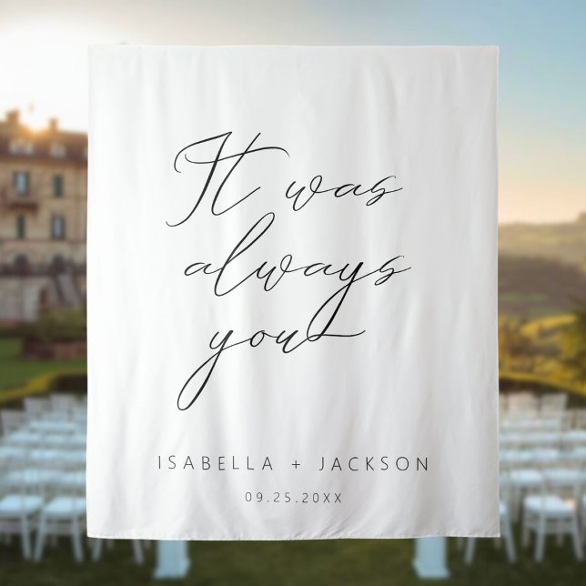 Es war immer du wandteppich (Von Creator hochgeladen)