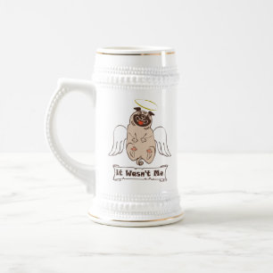 Es war kein lustiges Zitat von "Ich-Engel-Mops" Bierglas