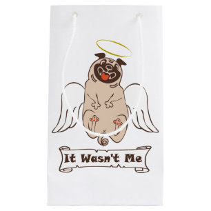 Es war kein lustiges Zitat von "Ich-Engel-Mops" Kleine Geschenktüte