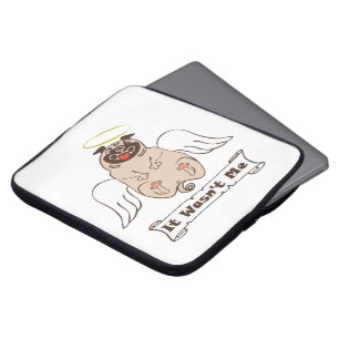 Es war kein lustiges Zitat von "Ich-Engel-Mops" Laptopschutzhülle