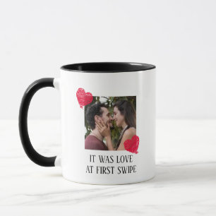 ES WAR LIEBE AUF DEN ERSTEN SWIPE TASSE