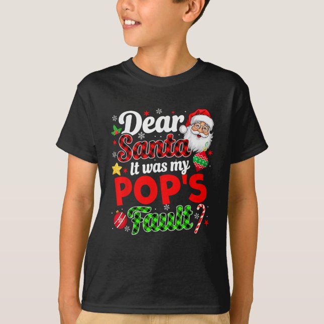 Es war mein Pop, ein unangenehmes Weihnachtsfest T-Shirt (Vorderseite)