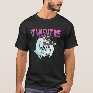 Es war nicht ich stinky Unicorn Furz Gag Farting T-Shirt