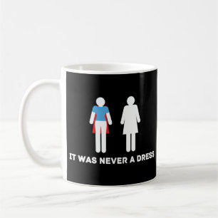 ES WAR NIE EIN DRESS-T - Shirt Kaffeetasse