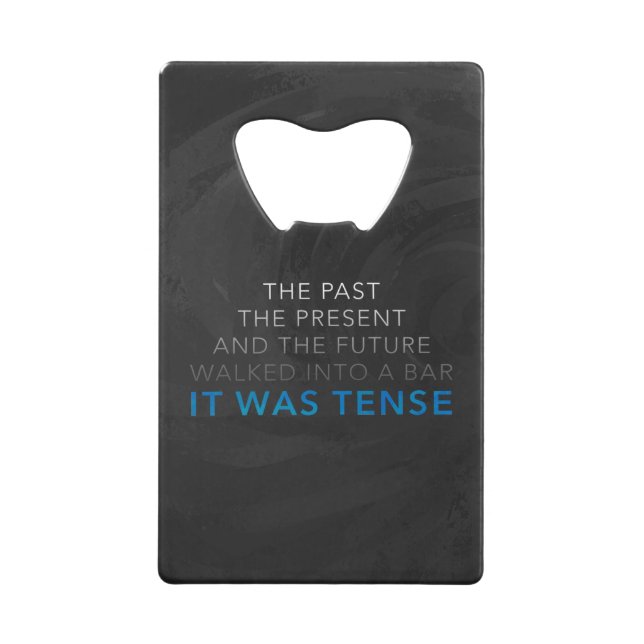 Es war Weihrauch Kreditkartenflaschenöffner (Vorderseite)