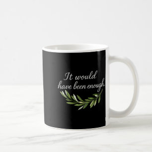 Es wäre genug auserwähltes Volk Lustiger Christ Kaffeetasse
