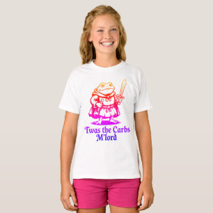 Es waren die Kohlenhydrate, M’Lord Lustiges mitte T-Shirt