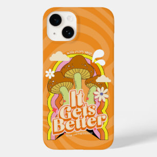 Es wird besser Gute Vibes und Groovy Gefühle Ret Case-Mate iPhone 14 Hülle