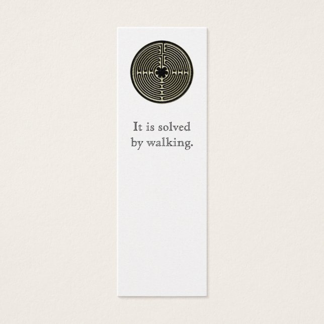 Es wird durch Gehen gelöst. (Vorderseite)