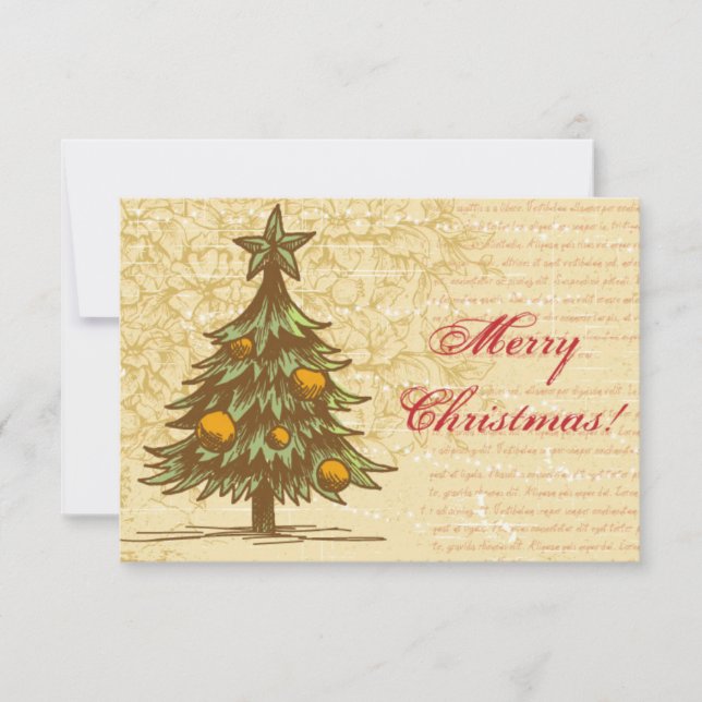 Es wird ein Weihnachtsfest werden Einladung (Vorderseite)