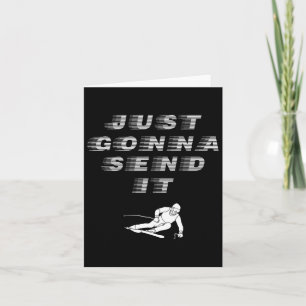 Es wird einfach Cooles grafisches Design senden Karte