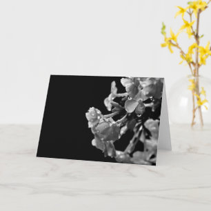 Es wird okay sein 1 Blumenfotografie Leerkarte Karte