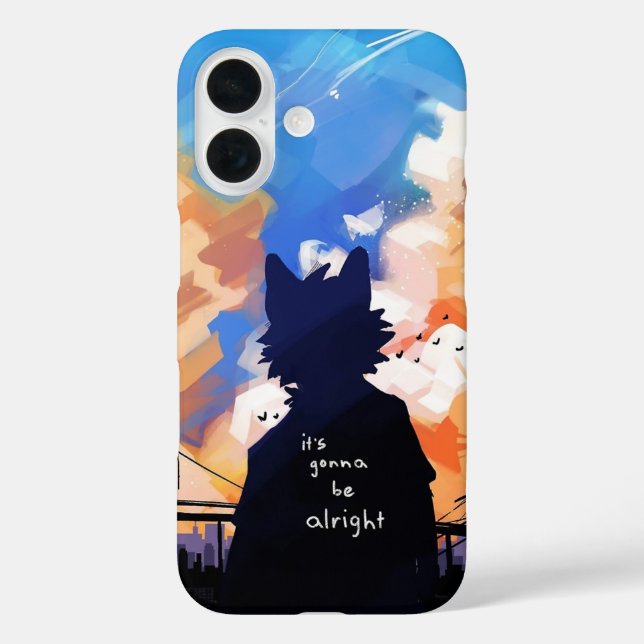 Es wird schon gut gehen C Case-Mate iPhone Hülle (Rückseite)